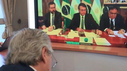 Fernández y Bolsonaro se reunieron y buscan una agenda común 