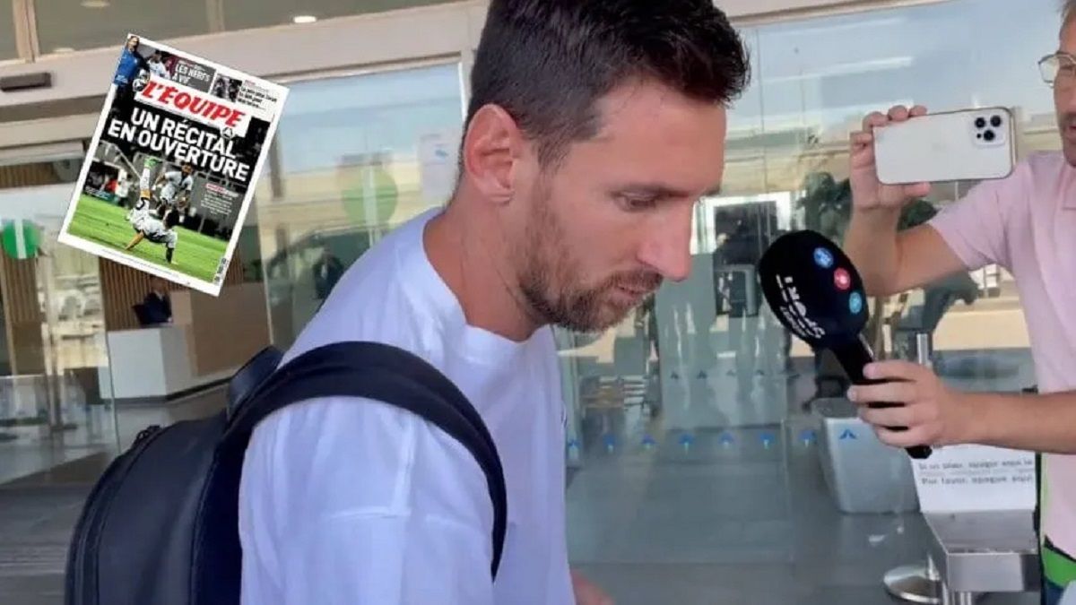 Lionel Messi se tomó un descanso y volvió a Barcelona 