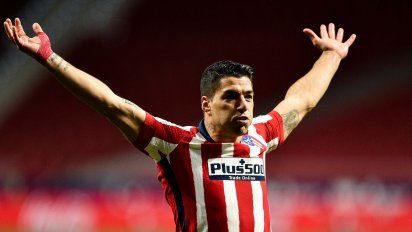 Suárez anotó el gol del triunfo de Atlético Madrid ante Alavés. 