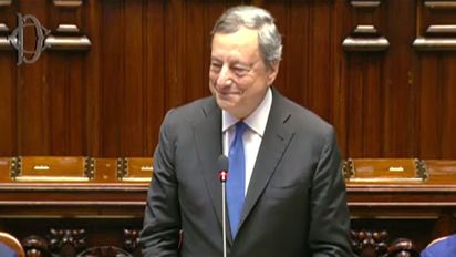 Sin apoyos, Mario Draghi renuncio a continuar como primer ministro en Italia (Foto: Gentileza La Reppublica)