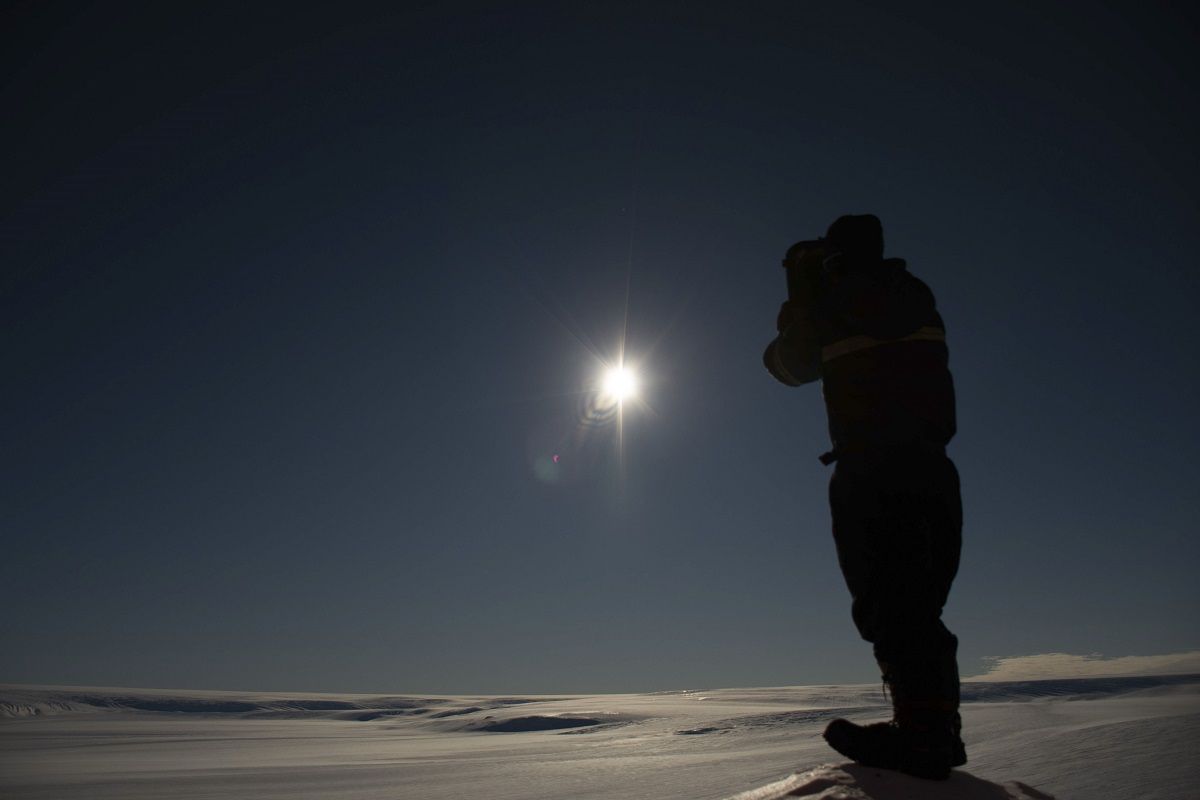 Investigadores argentinos registraron un eclipse total de sol