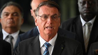 Jair Bolsonaro, presidente de Brasil.