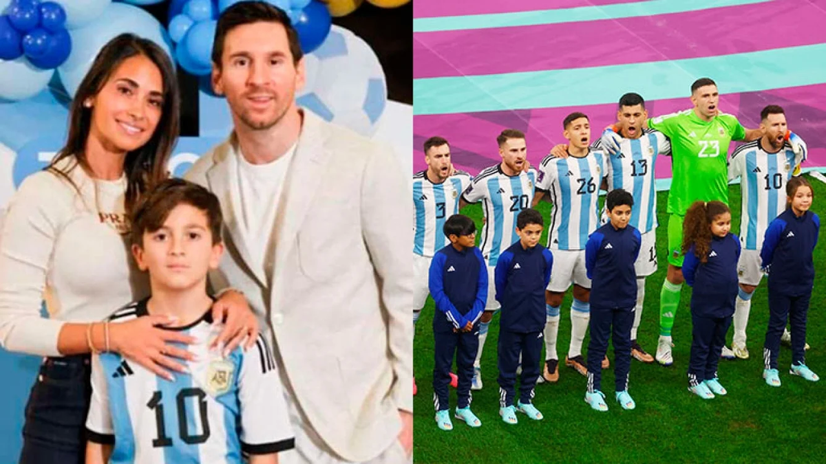 Muchachos, la carta de Thiago Messi que se hizo viral