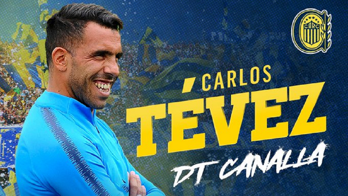 Rosario Central confirmó la llegada de Tevez como entrenador