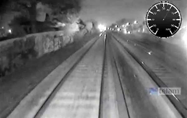 Un impactante video muestra el recorrido del tren Sarmiento antes del choque en Castelar