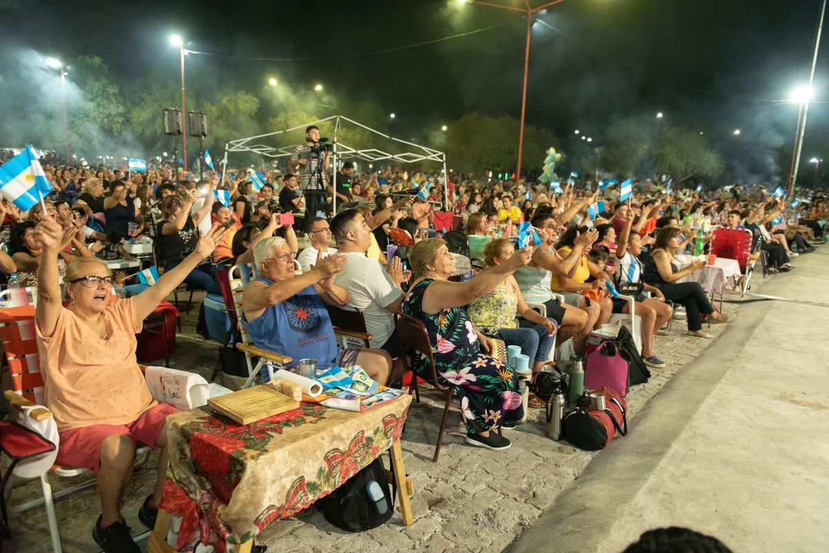 San Martín: 60 mil personas disfrutaron de la Peña de la Familia
