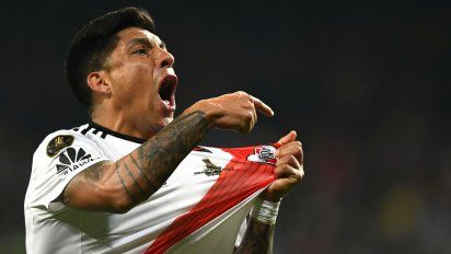 Enzo Pérez, ídolo de River.