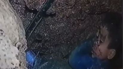Continúa el rescate del niño de 5 años que cayó a un pozo de 32 metros