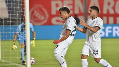 Independiente derrotó 2 a 0 a Everton en el Bicentenario. Foto: Telam. 