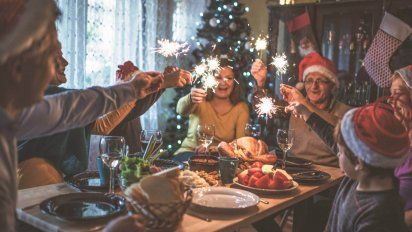 Cena de fin de año. Imagen Ilustrativa