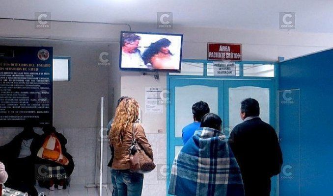 En la sala de urgencias de un hospital se pudo ver una porno