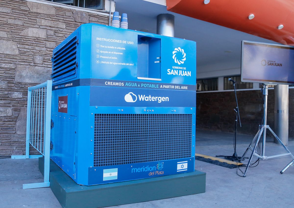 San Juan cuenta con la primera máquina generadora de agua potable