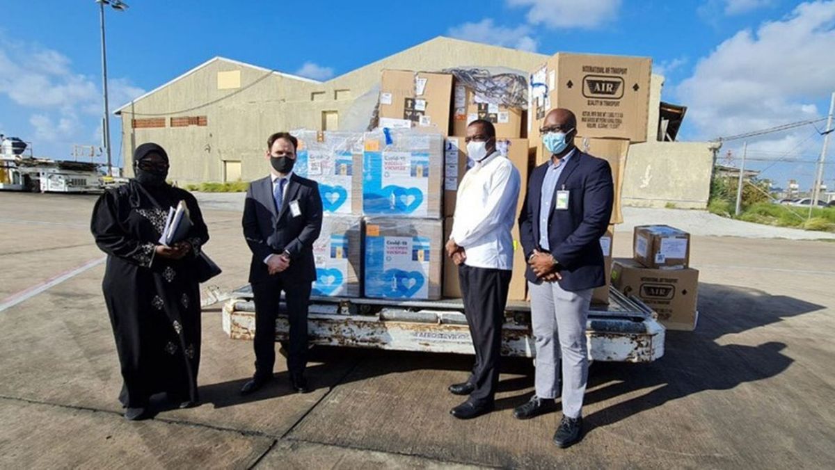 Llegó el cargamento de vacunas que Argentina donó a Kenia