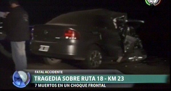 Semana negra para Rosario: 7 muertos en un fatal accidente