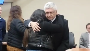 Joven absuelta en la causa Garder: 