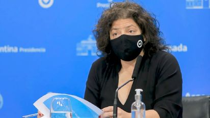 Vizzotti dijo que analizan acortar el aislamiento para contactos estrechos