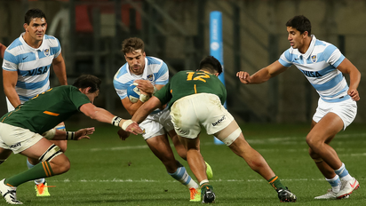 Los Pumas perdieron con Sudáfrica en el Rugby Championship. Foto: @lospumas